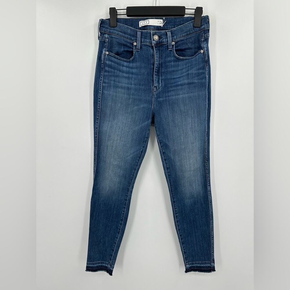 AYR | The Riser Denim Jean In Neon Jupiter Size 31 - Picture 2 of 9